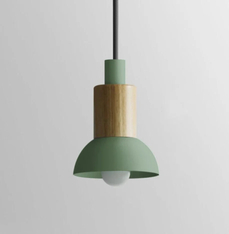 Astrid Metal & Wood Pendant Lights