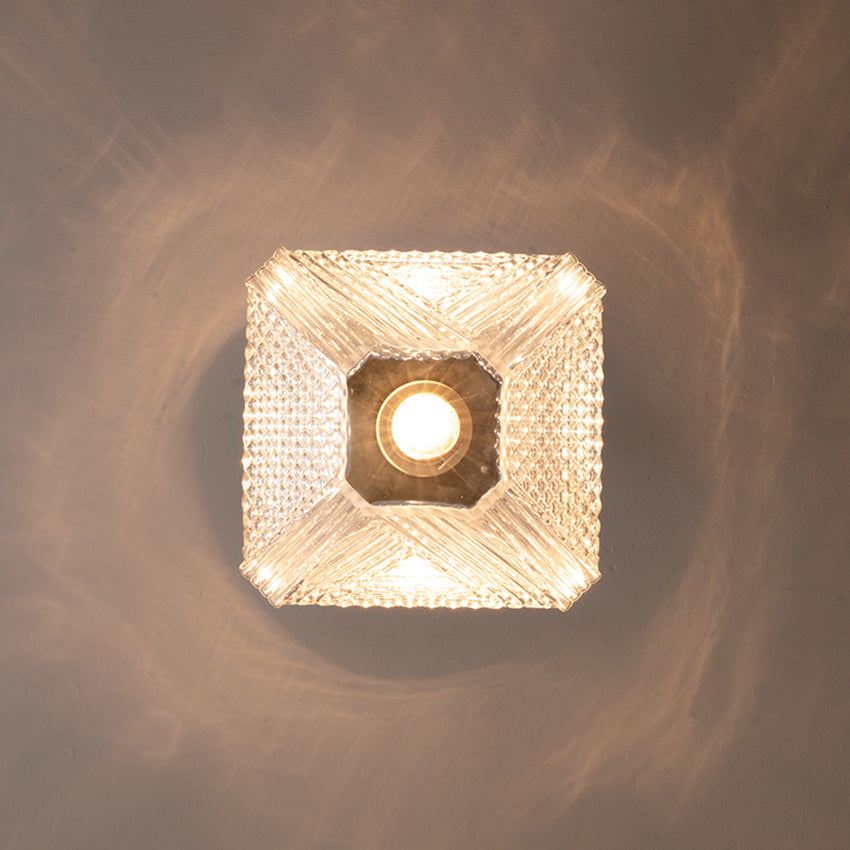 Diamond Cut Art Deco Pendant Light