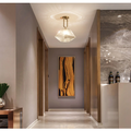 Diamond Cut Art Deco Pendant Light
