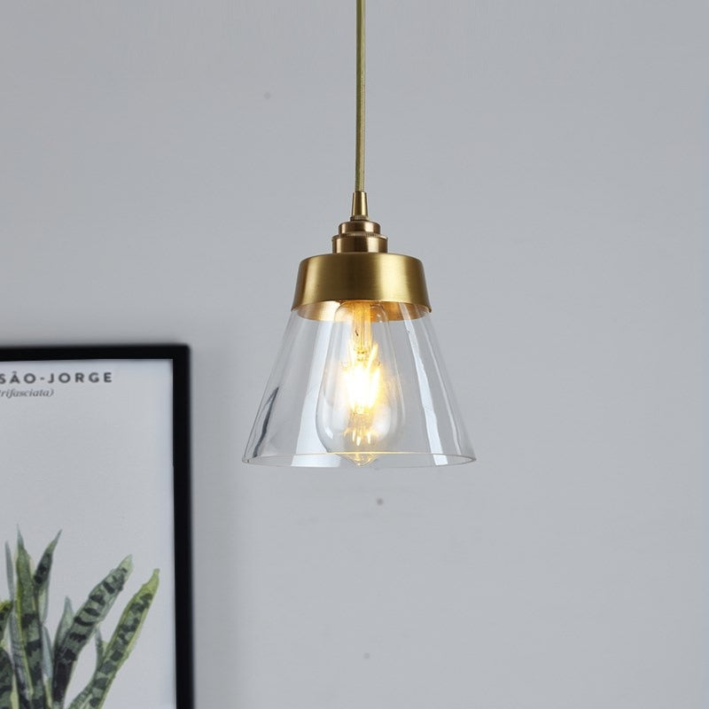 Symphony Glass & Brass Pendant Lights - Final Sale