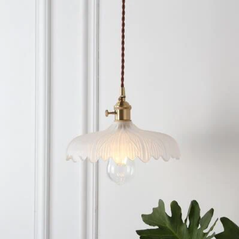 Vintage Petal Crystal Pendant Light Collection