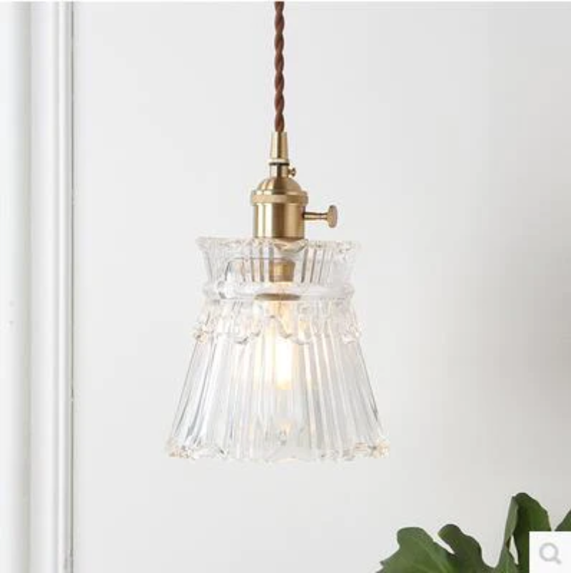Vintage Petal Crystal Pendant Light Collection